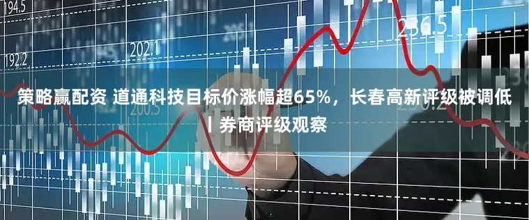 策略赢配资 道通科技目标价涨幅超65%，长春高新评级被调低丨券商评级观察